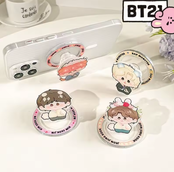 BTS Magnetic Phone Stand Lazy Gadget for Watching Shows