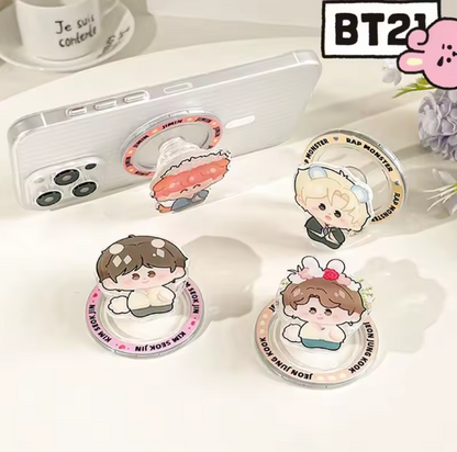 BTS Magnetic Phone Stand Lazy Gadget for Watching Shows