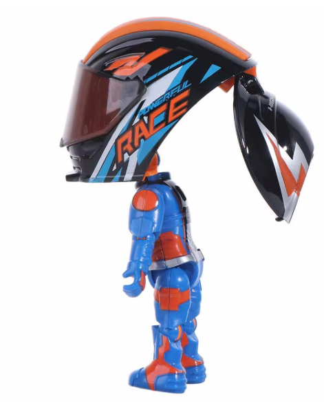 Deformation Helmet key chain
