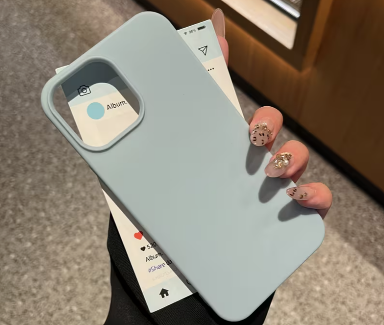 Silicon case for iphone