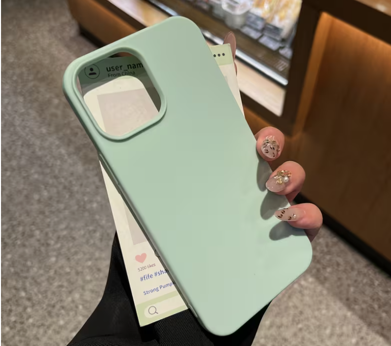Silicon case for iphone