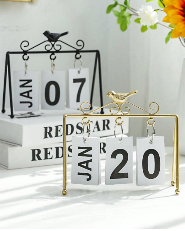 Nordic Style Flip Page Calendar