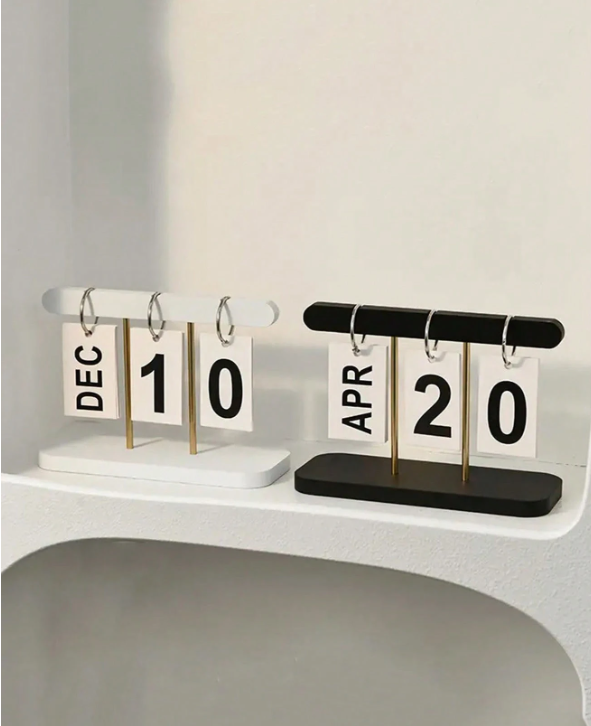 Nordic Style Flip Page Calendar