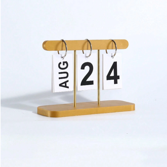 Nordic Style Flip Page Calendar