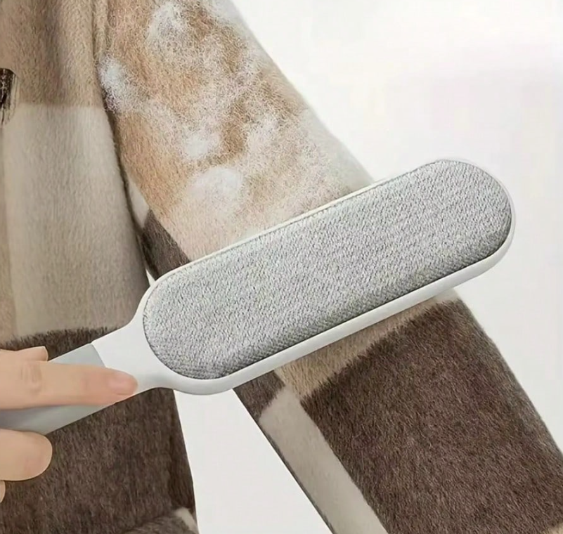 Double-Sided Pet Hair Remover Brush