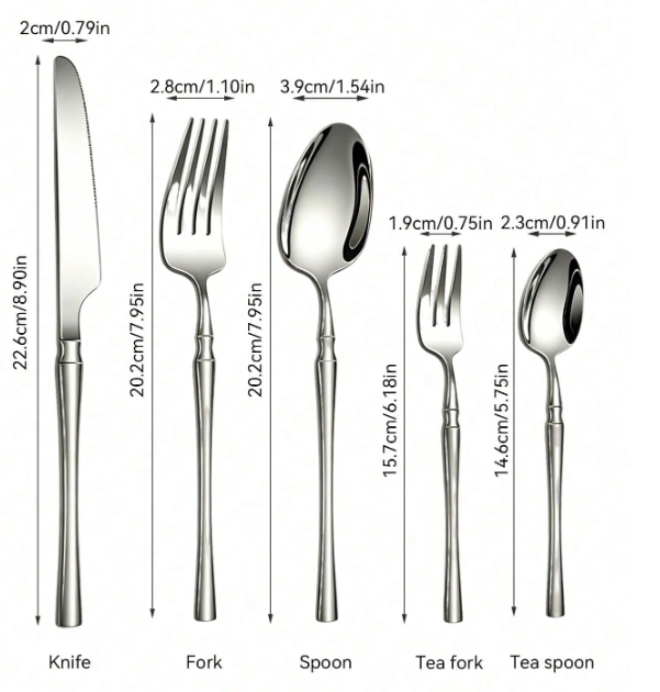 Stainless Steel Tableware
