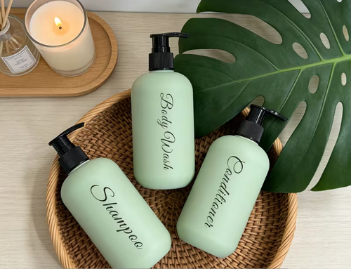 3-Pack of 10.14 Oz Shampoo And Body Wash Dispenser Bottles