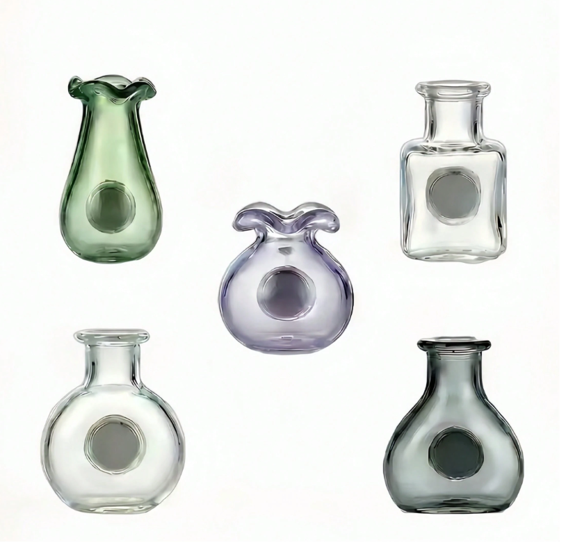 Fridge flower vase decor