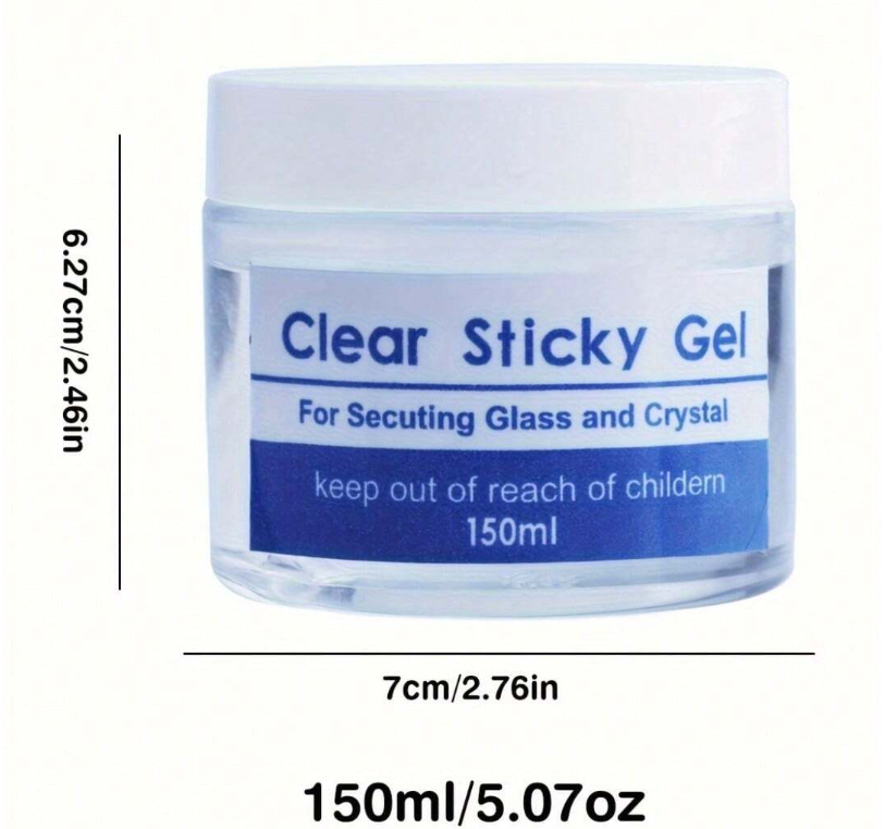 Transparent museum gel