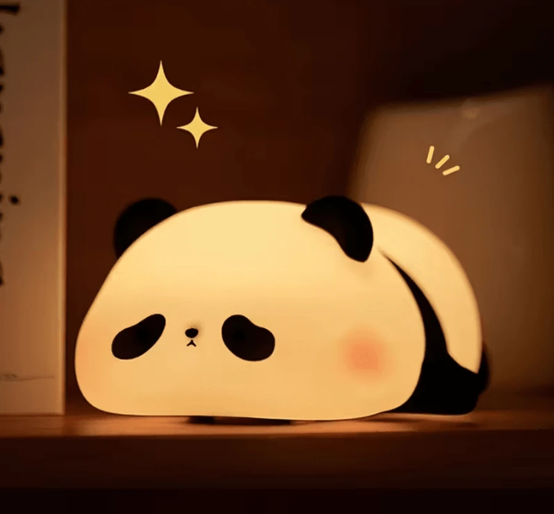 Lazy animal lamp