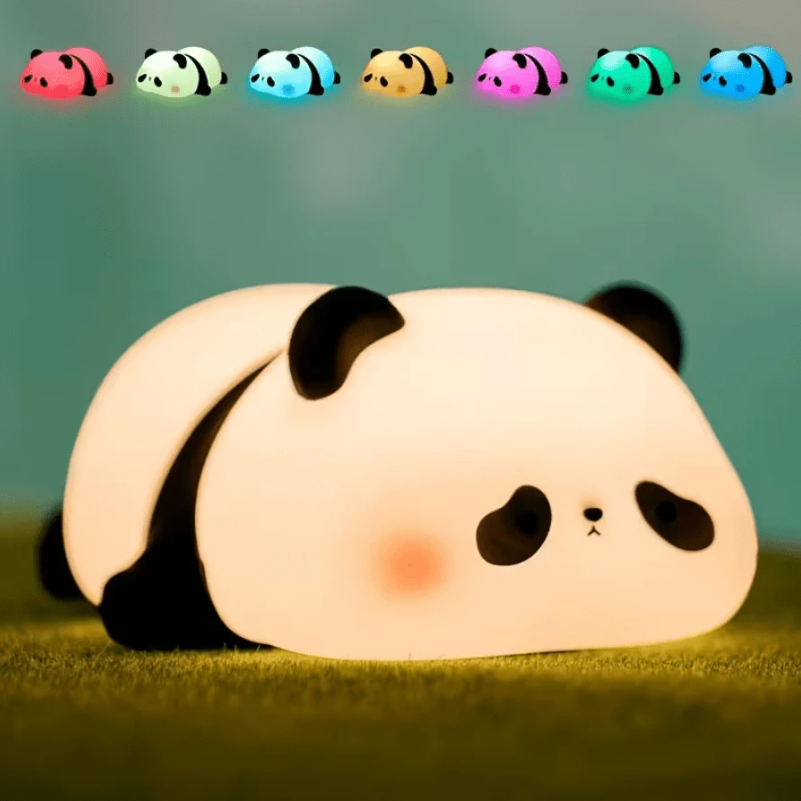 Lazy animal lamp