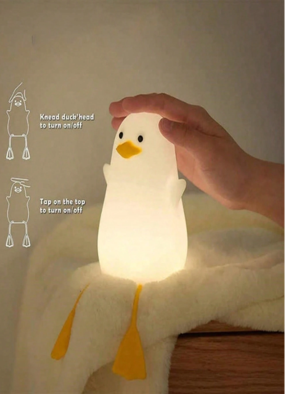 Lazy animal lamp