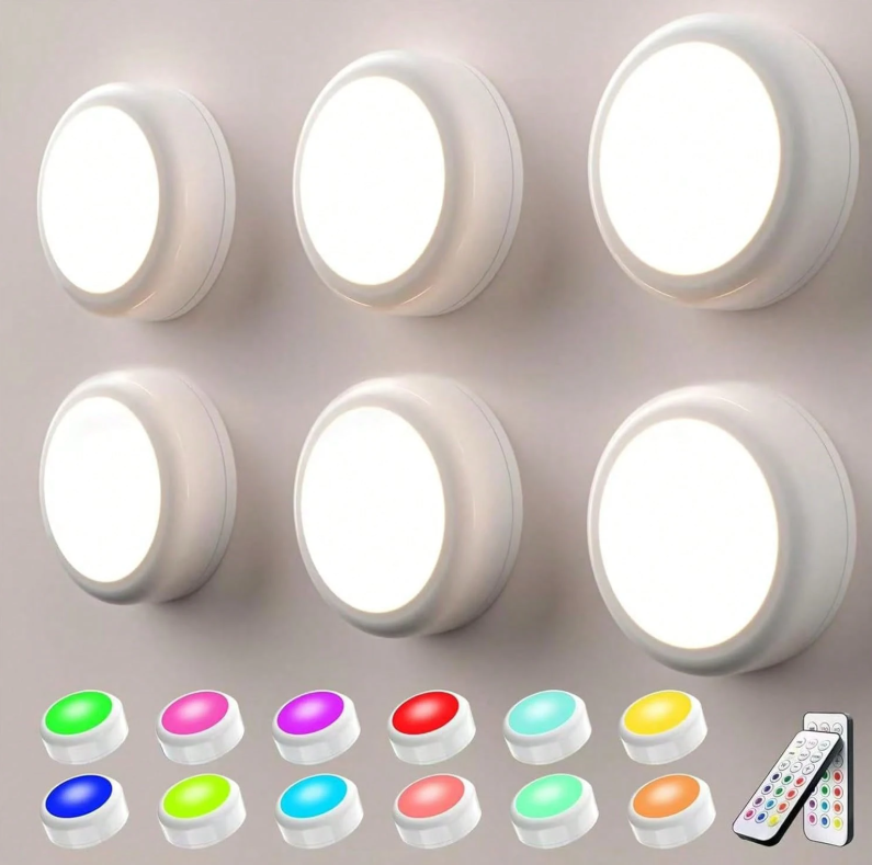 Wireless Wall Lights Puck Lights