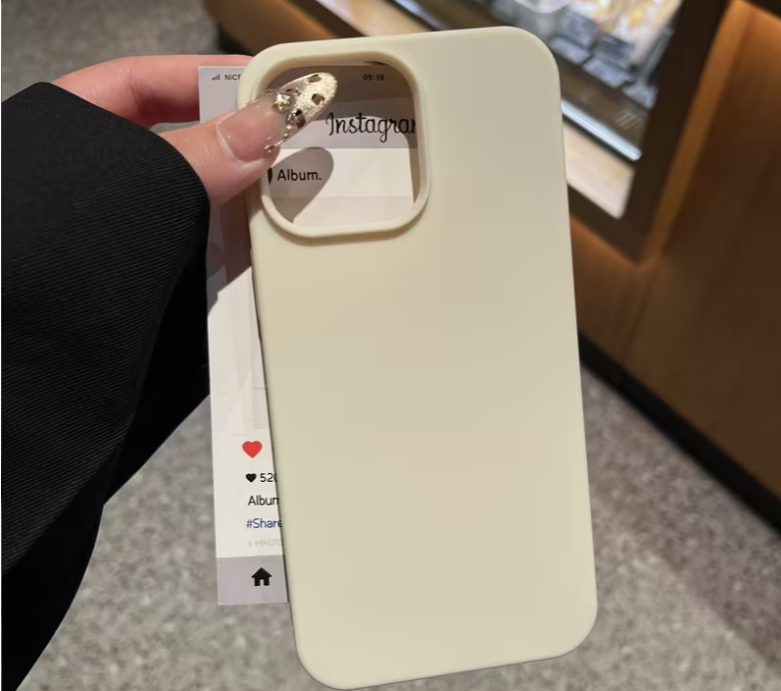 Silicon case for iphone
